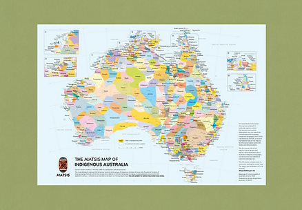 Map of Indigenous Australia