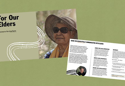 'For Our Elders' NAIDOC Resource and 'Guide for Respectfully Communicating with Elders'
